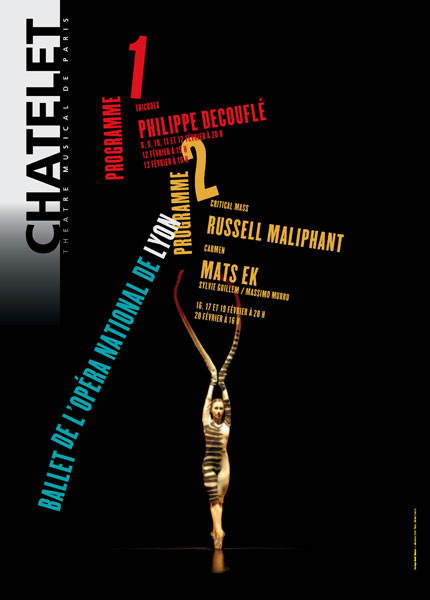 Le Ballet de Lyon (Decouflé, Ek, Maliphant, 2004)